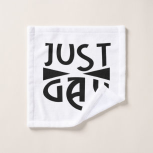 Just Gay Wash Cloth