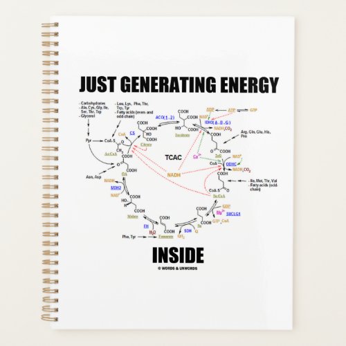 Just Generating Energy Inside Krebs Cycle Humor Planner