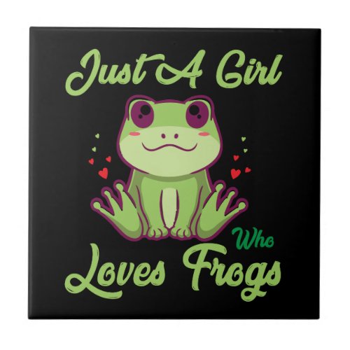 just_girl_who_loves_frogs design ceramic tile