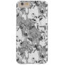 just goats black white barely there iPhone 6 plus case