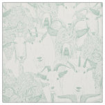 just goats duck egg white fabric