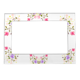 Just Gorgeous Flowers Magnetic Frame