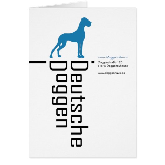 Just Great Danes Cards (Front)