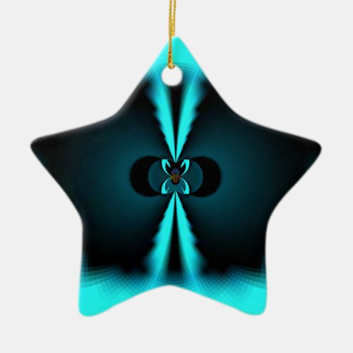 Just Hakuna Matata Gifts in Blue Ceramic Ornament