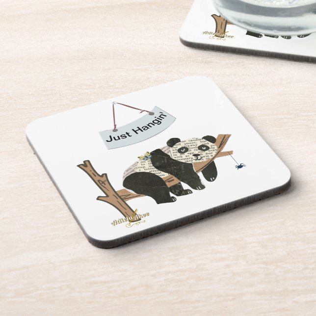 Just Hangin' Coaster - Adiela Akoo (Left Side)
