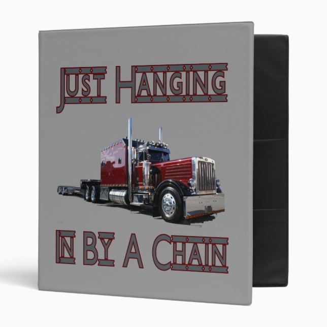 Just Hangin in By a Chain Binder (Front/Inside)