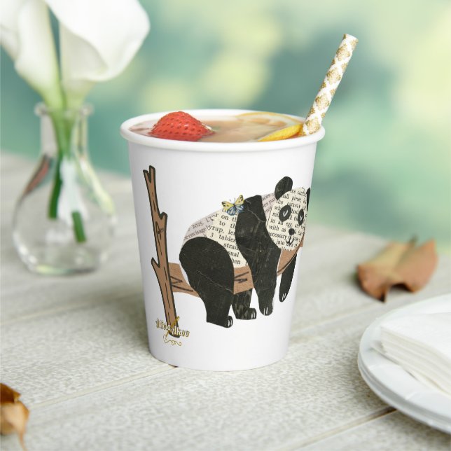 Just Hangin' Paper Cups - Adiela Akoo (Insitu)