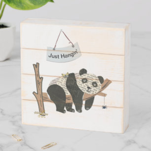 Just Hangin' Wooden Box - Adiela Akoo