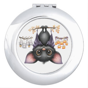 Just hanging around, Bats Compact Mirror