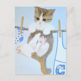 Just hanging around! postcard
