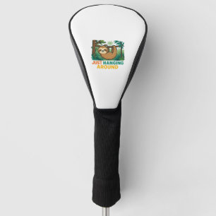 Just Hanging Around (Sleepy Sloth) Essential T-Shi Golf Head Cover