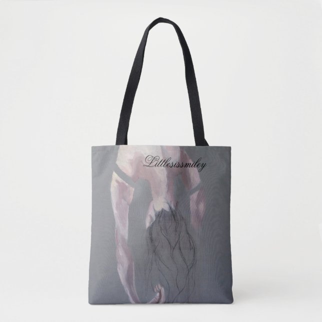 Just hanging around tote bag (Front)