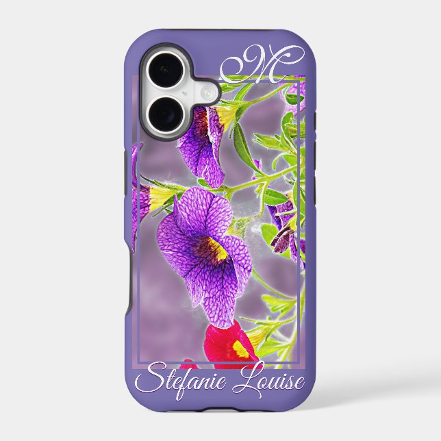Just Hanging from Our Pot (monogram) Iphone Case (Back)