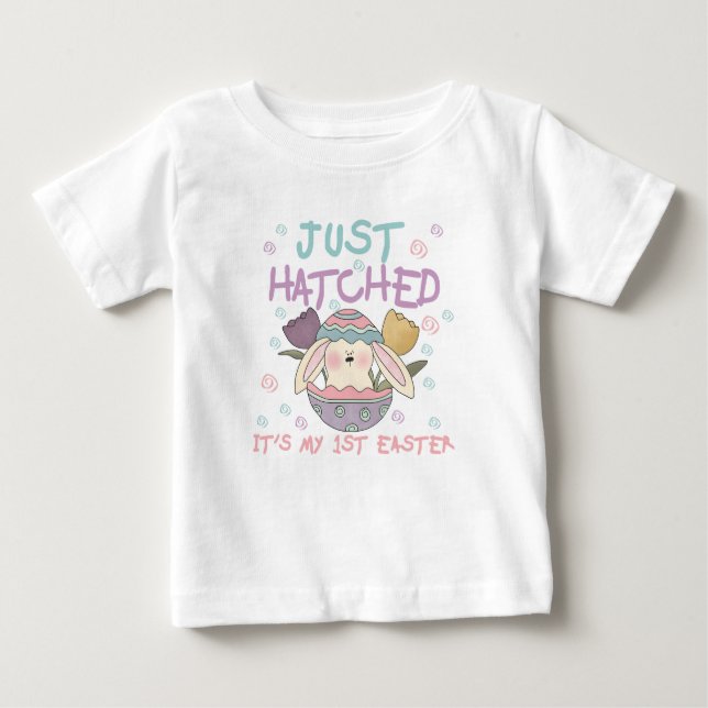 Just Hatched 1st Easter Tshirt (Front)
