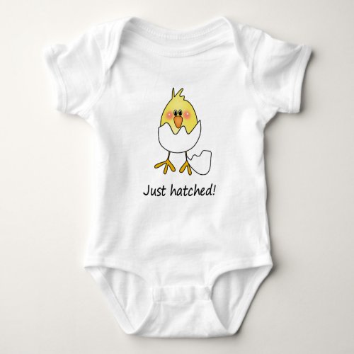 Just Hatched baby   Baby Bodysuit