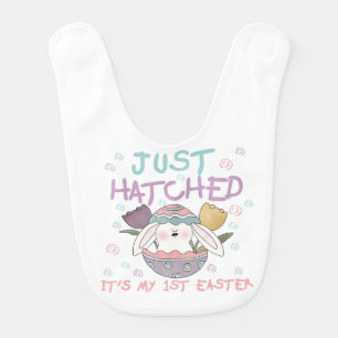 Just Hatched First Easter Bib