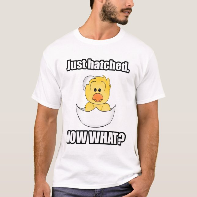 Just Hatched, Now What Men's T-Shirt (Front)