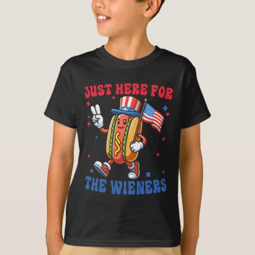 Just Here For The 4th Of July  T_Shirt