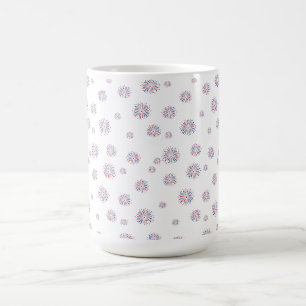 Just Here For The Fireworks Funny For Couple Coffee Mug