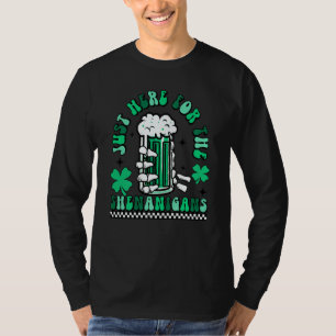 Just here For The Shenanigans St Patrick's Day T-Shirt