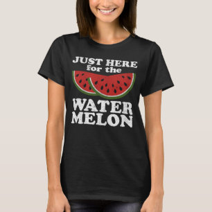 Just Here For The Watermelon Summer Watermelons C T-Shirt