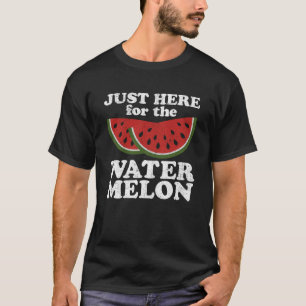 Just Here For The Watermelon Summer Watermelons C T-Shirt