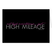 Just High Mileage (Front Horizontal)