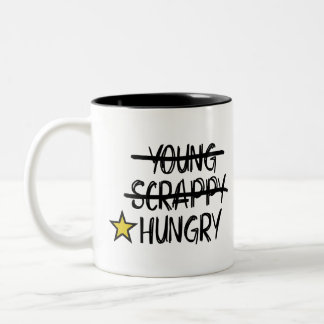 Just Hungry Two-Tone Coffee Mug
