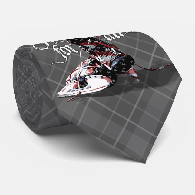 Just Ice For All (Hockey) Neck Tie (Rolled)