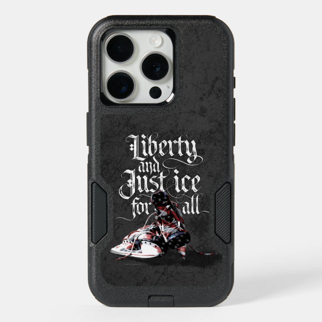 Just Ice For All (hockey) OtterBox iPhone Case (Back)