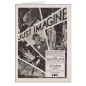Just Imagine movie ad (Front)