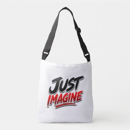 Just Imagine Typography Tote Bag
