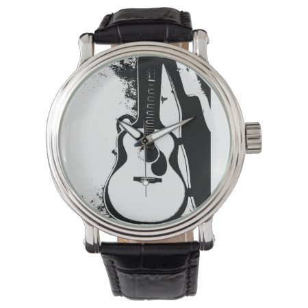 Just In Case Acoustic Guitar Watch
