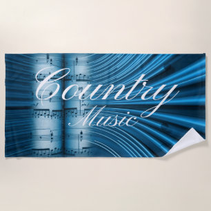 Just Instrumental Sound Beach Towel