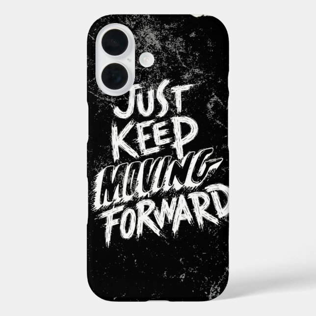 Just keep moving forward motivational case! Case-Mate iPhone case (Back)