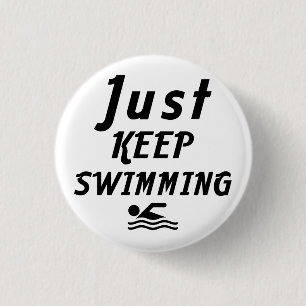 just keep swimming button