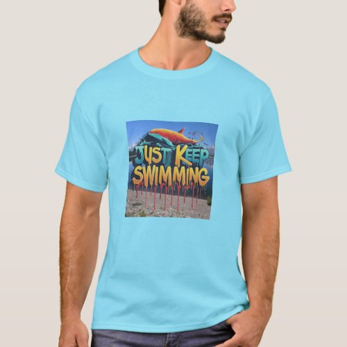 Just Keep Swimming T_Shirt