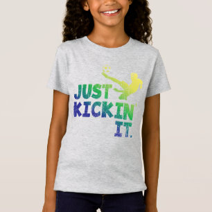 Just Kickin It, Soccer Graphic T-Shirt