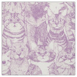 just kittens violet fabric