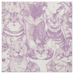 just kittens violet fabric
