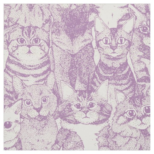 just kittens violet fabric
