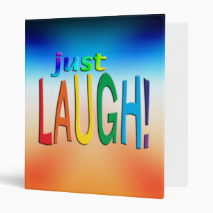Just Laugh 3 Ring Binder