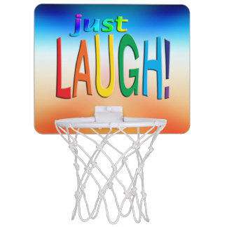 Just Laugh Mini Basketball Hoop