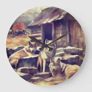 Just Letting Time go on. Large Clock