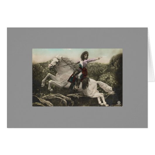 Just like Annie Oakley Cards (Front Horizontal)