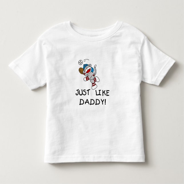 Just Like Daddy Toddler T-shirt (Front)
