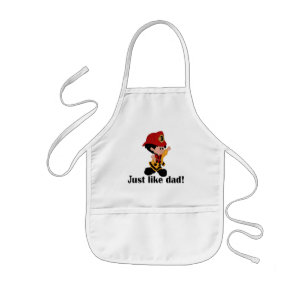 Just like Fireman Dad Kids' Apron