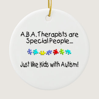 Just Like Kids With Autism Ceramic Ornament