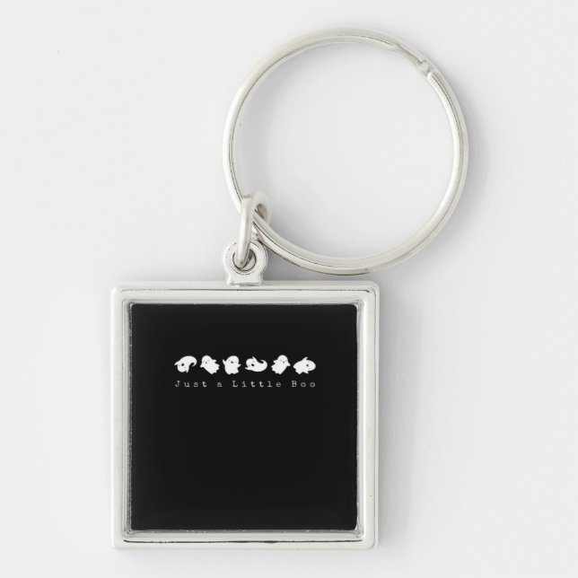 Just Little Boo Creative Casual Look Keychain (Front)