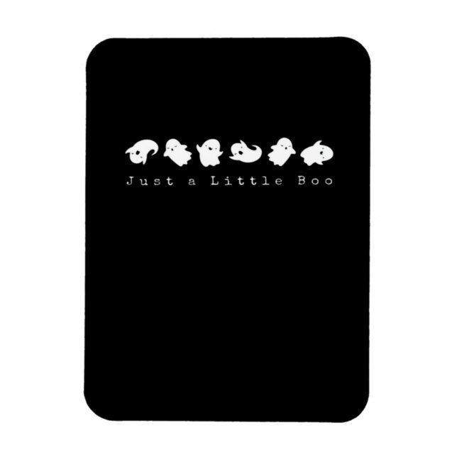 Just Little Boo Creative Casual Look Magnet (Vertical)
